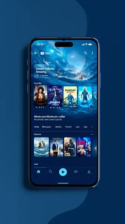 蘑菇影院 APP 界面预览